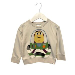 ⭐️ 5/$30 Gap Kids Disney Toy Story Buzz Lightyear Sweater size 18-24 Months